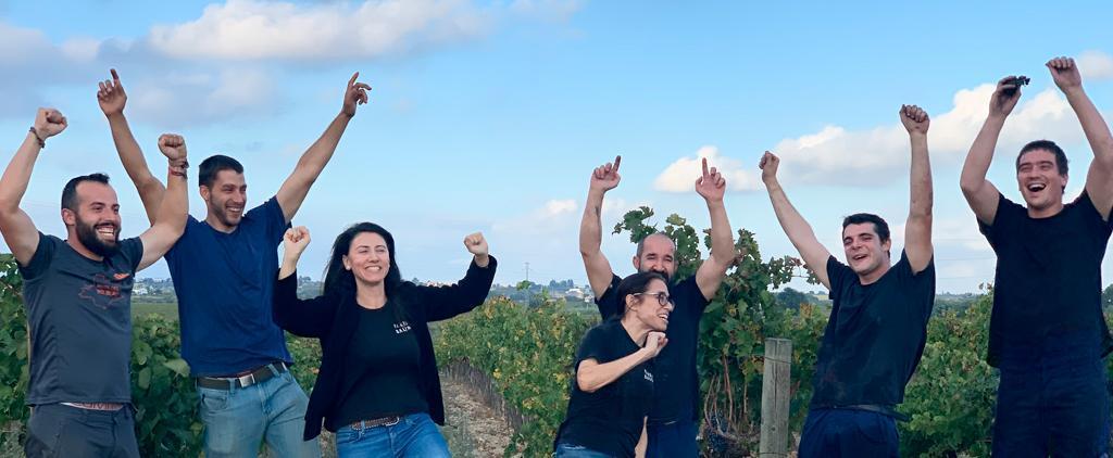 Celebrando el fin de la vendimia en Parés Balta